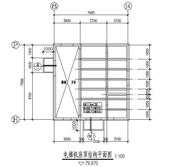 电梯机房施工图 - 4