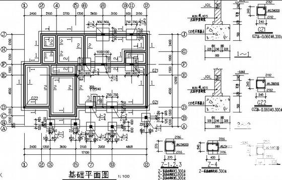 别墅平面建筑图 - 1