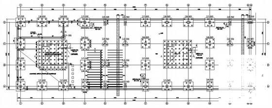 11层框架综合楼西楼结构CAD施工图纸(地下室大样图)