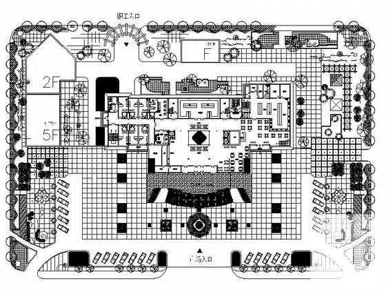 高层建筑设计平面图 - 3