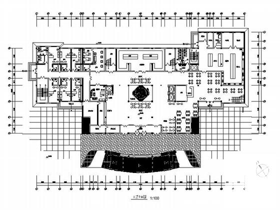 高层建筑设计平面图 - 4