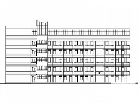 中学教学楼建筑设计 - 1