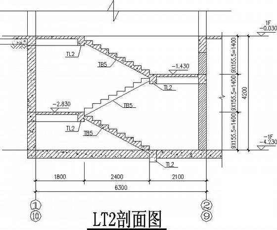 框架剪力墙结构布置 - 3