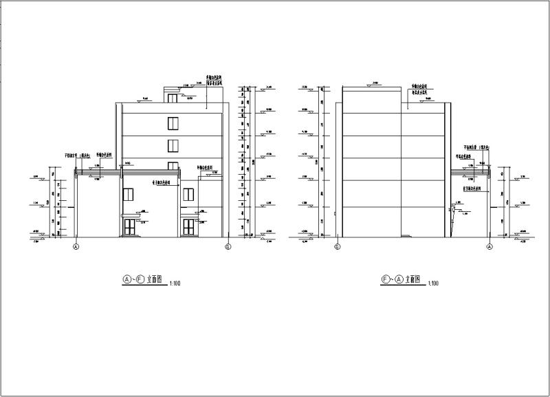 大学综合楼建筑设计 - 4