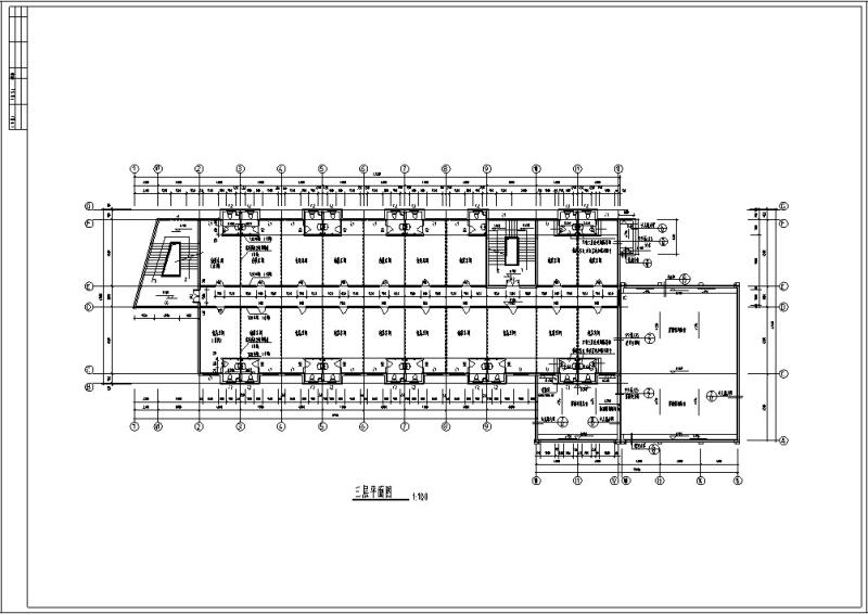 大学综合楼建筑设计 - 6