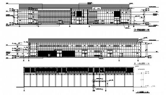 三层办公楼建筑图纸 - 2