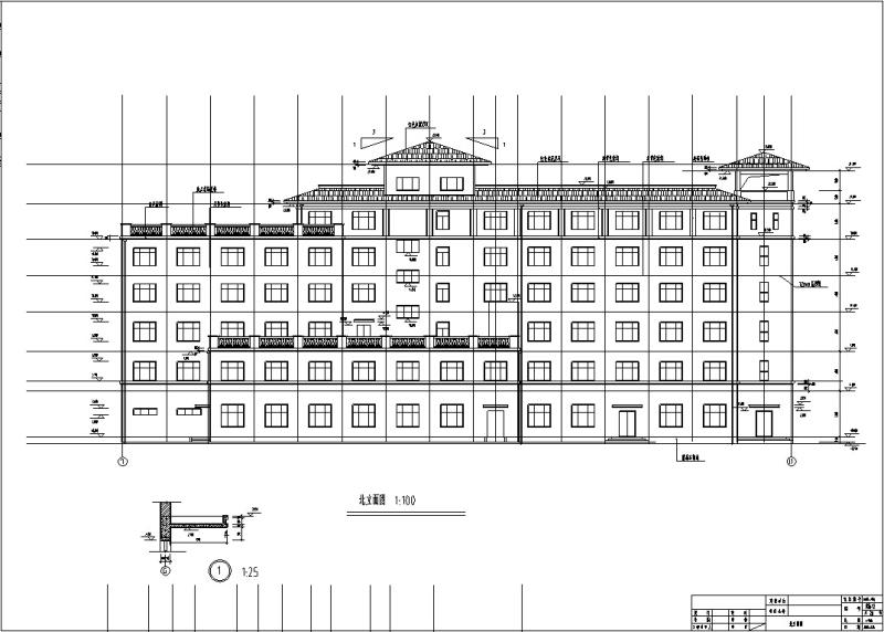 多层宾馆建筑设计 - 2