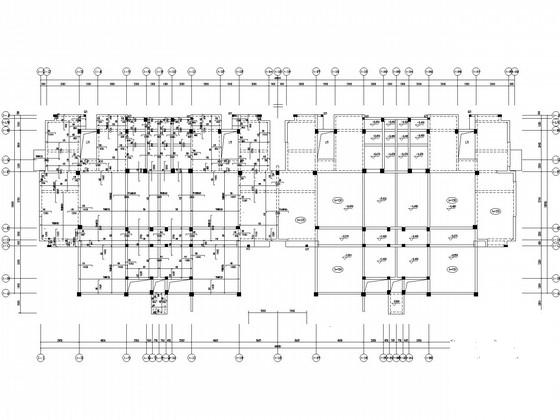 筏板基础配筋图 - 1