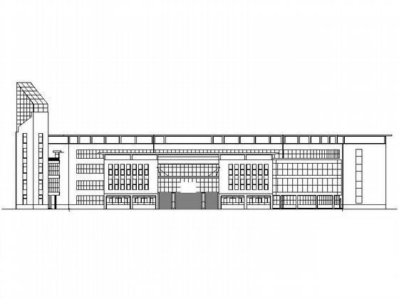 图书馆建筑效果图 - 1