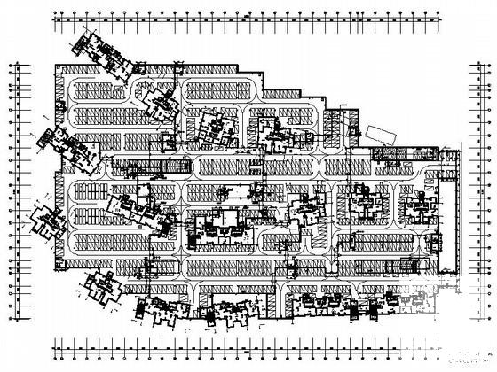 地下车库建筑施工图 - 3