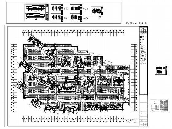 地下车库建筑施工图 - 4