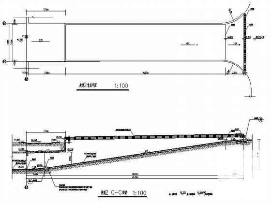 地下车库建筑施工图 - 1