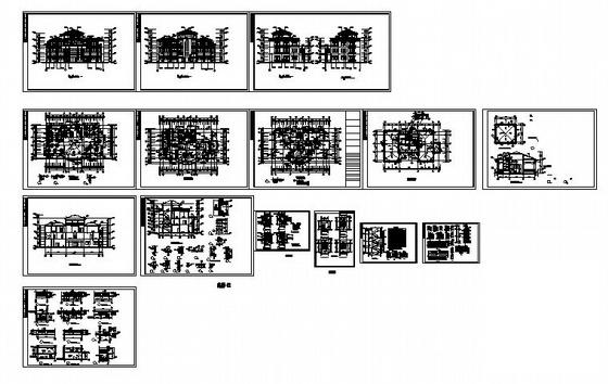 会所建筑施工详图 - 4