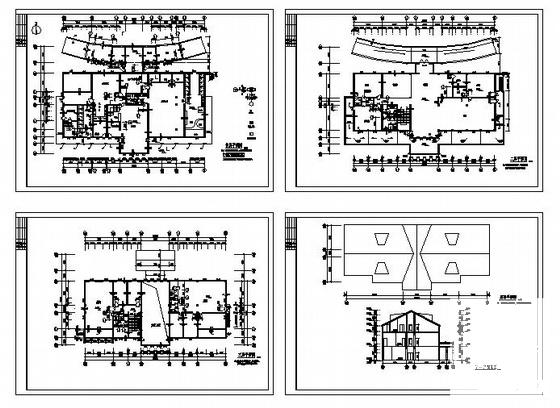 会所建筑施工详图 - 3