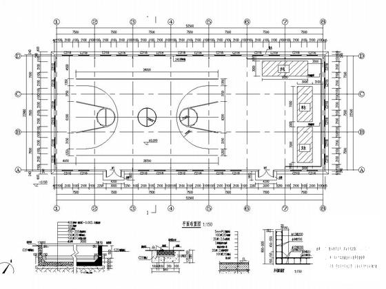 篮球场钢结构 - 4