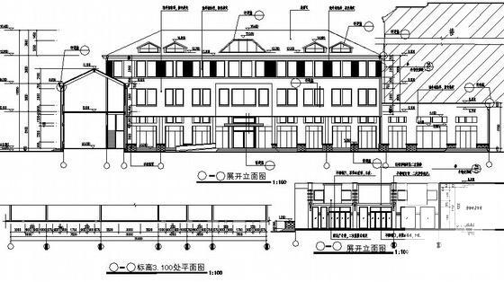 会所建筑设计施工图 - 2