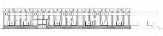 钢构厂房建筑施工图 - 1