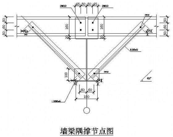 钢架结构厂房设计图 - 3