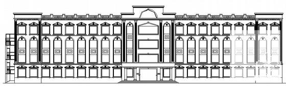 中学教学楼效果图 - 1