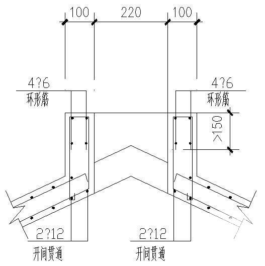 烟道出屋面节点构造图 - 2