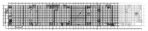 一份4层桩基础框架雨润商务楼结构CAD施工图纸(预应力管桩)