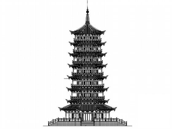 仿古建筑设计说明 - 1