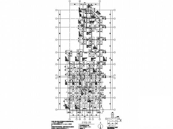 柱下条形基础施工图 - 1