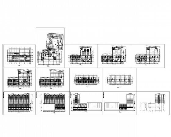 酒店建筑方案设计图 - 4