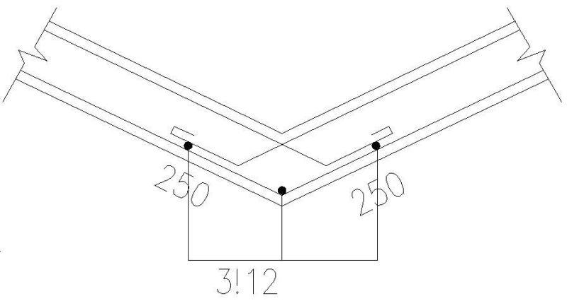 屋面板折角大样节点图 - 2