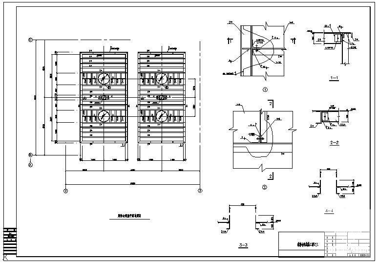 煤仓钢结构节点图 - 2