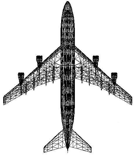 波音747构造图 - 1