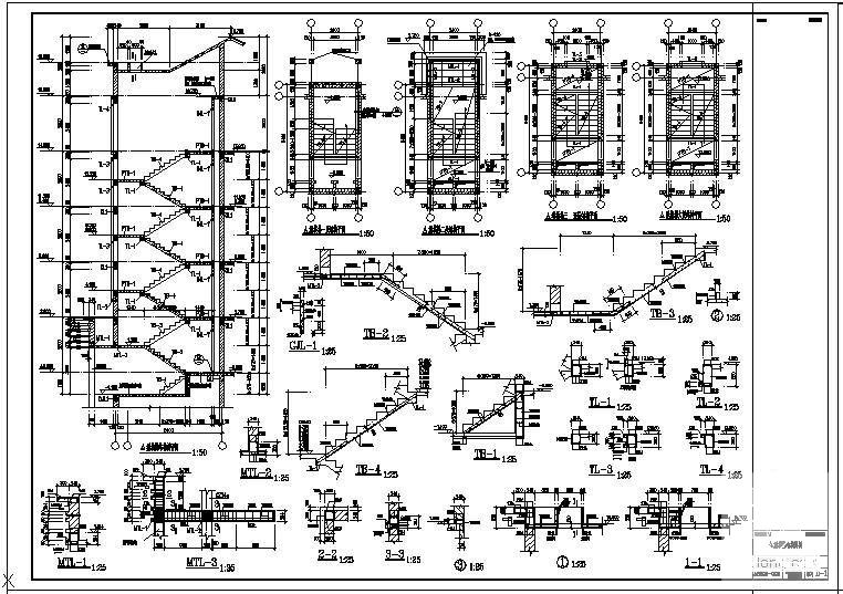 楼梯结构节点图 - 1