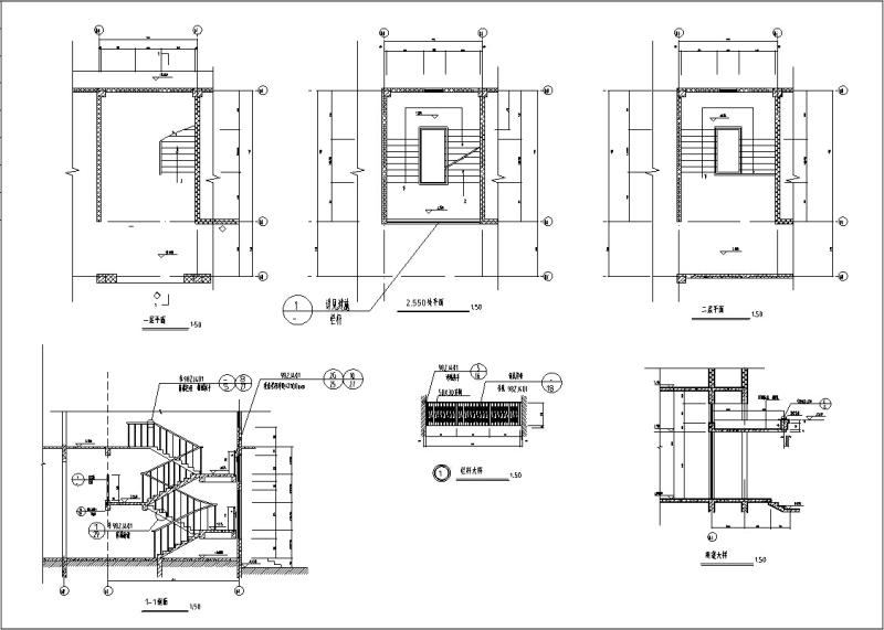 会所建筑设计施工图 - 5