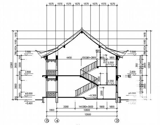 木结构建筑设计图 - 2