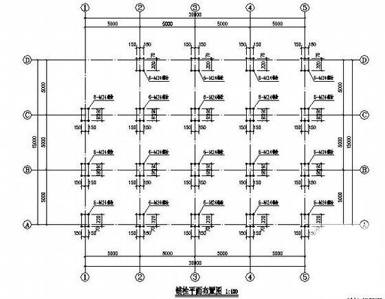 钢架结构车棚 - 2