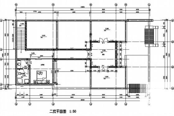 仿古四合院设计图纸 - 2