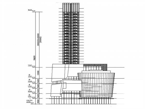 商业建筑设计图纸 - 5