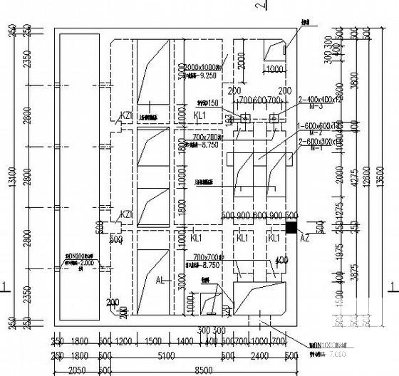 沉井结构施工图 - 1