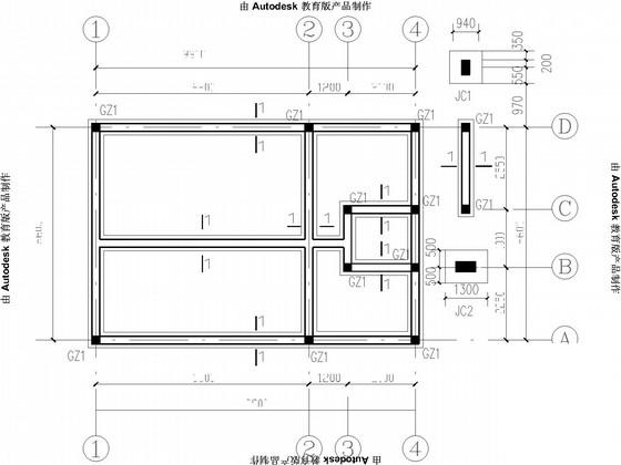 单层砌体结构施工图 - 2