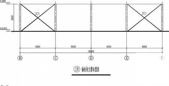 钢结构厂房基础图 - 2