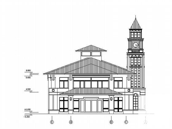 会所建筑设计说明 - 4