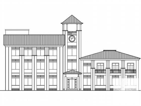 会所建筑设计图 - 1