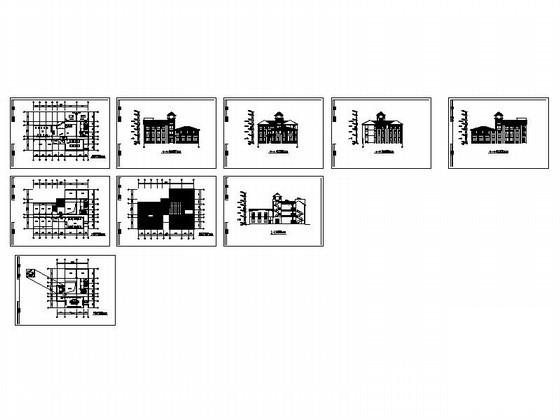 会所建筑设计图 - 4