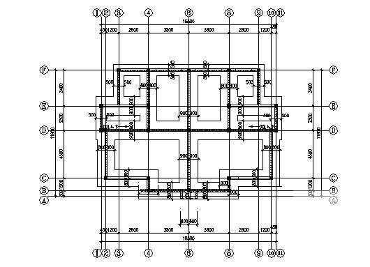 联排别墅建筑施工图 - 1