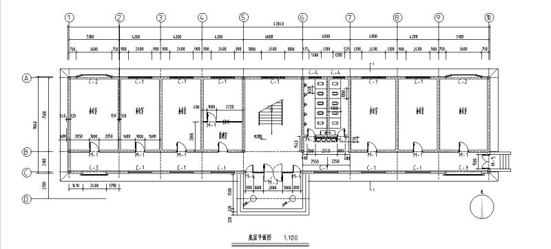 办公楼幕墙施工图 - 4