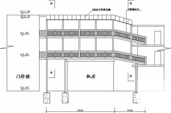 人行天桥设计施工图 - 1