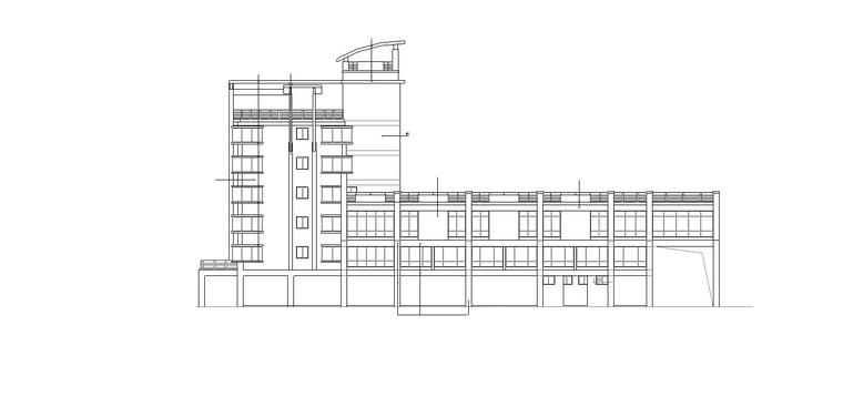 农贸市场建筑施工图 - 1