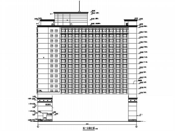 酒店建筑设计平面图 - 6