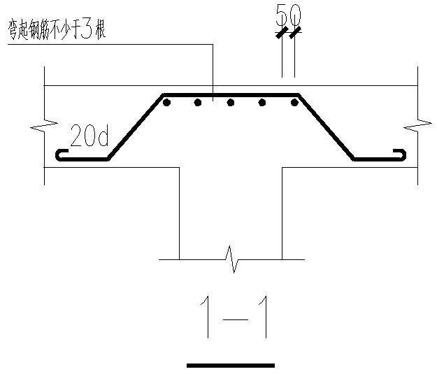 板冲切弯起筋节点图 - 2