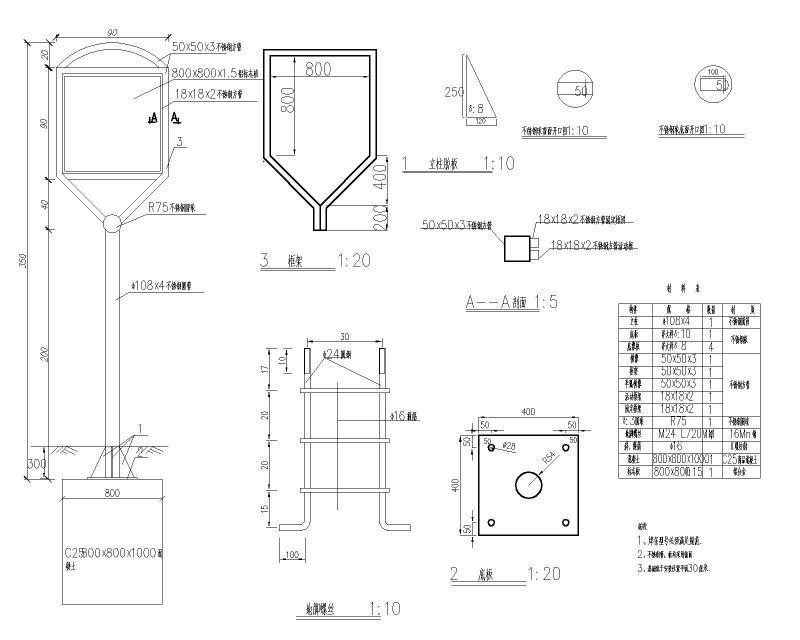 人行道提示标牌图